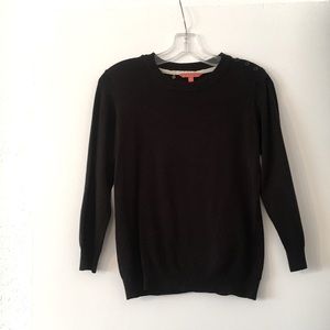 ModCloth Black Pullover Sweater